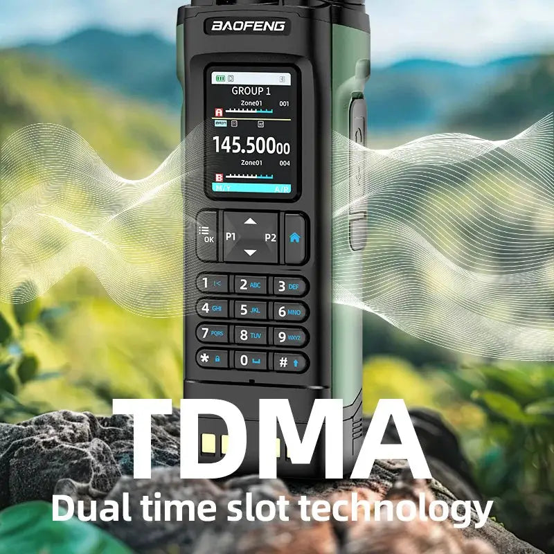 Baofeng UV32 Walkie Talkie GPS 10W Bluetooth App Programming by Beastly Survival Outlet