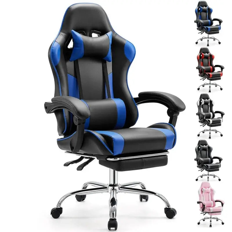 JHK Ergonomic Racing Gaming Chair With Adjustable PU Leather by Beastly Survival Outlet