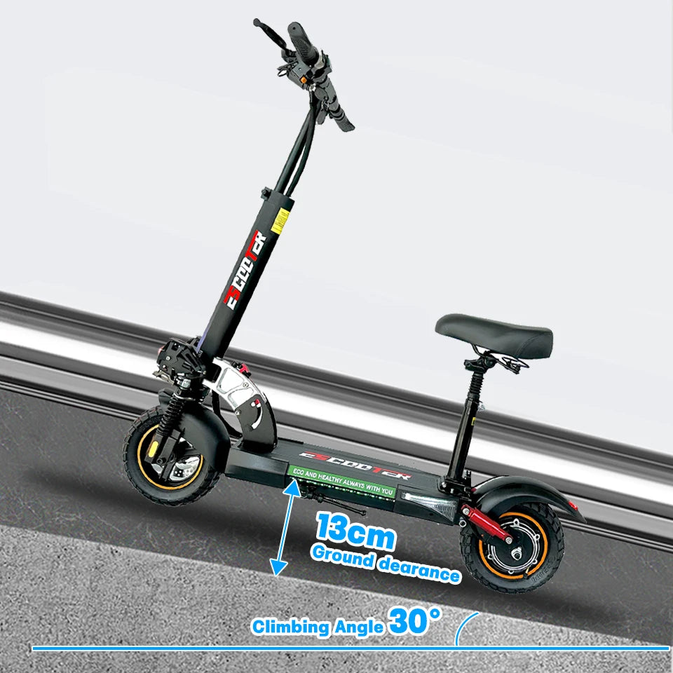 Emanba 800W Electric Scooter 48V Foldable Long Range 60km