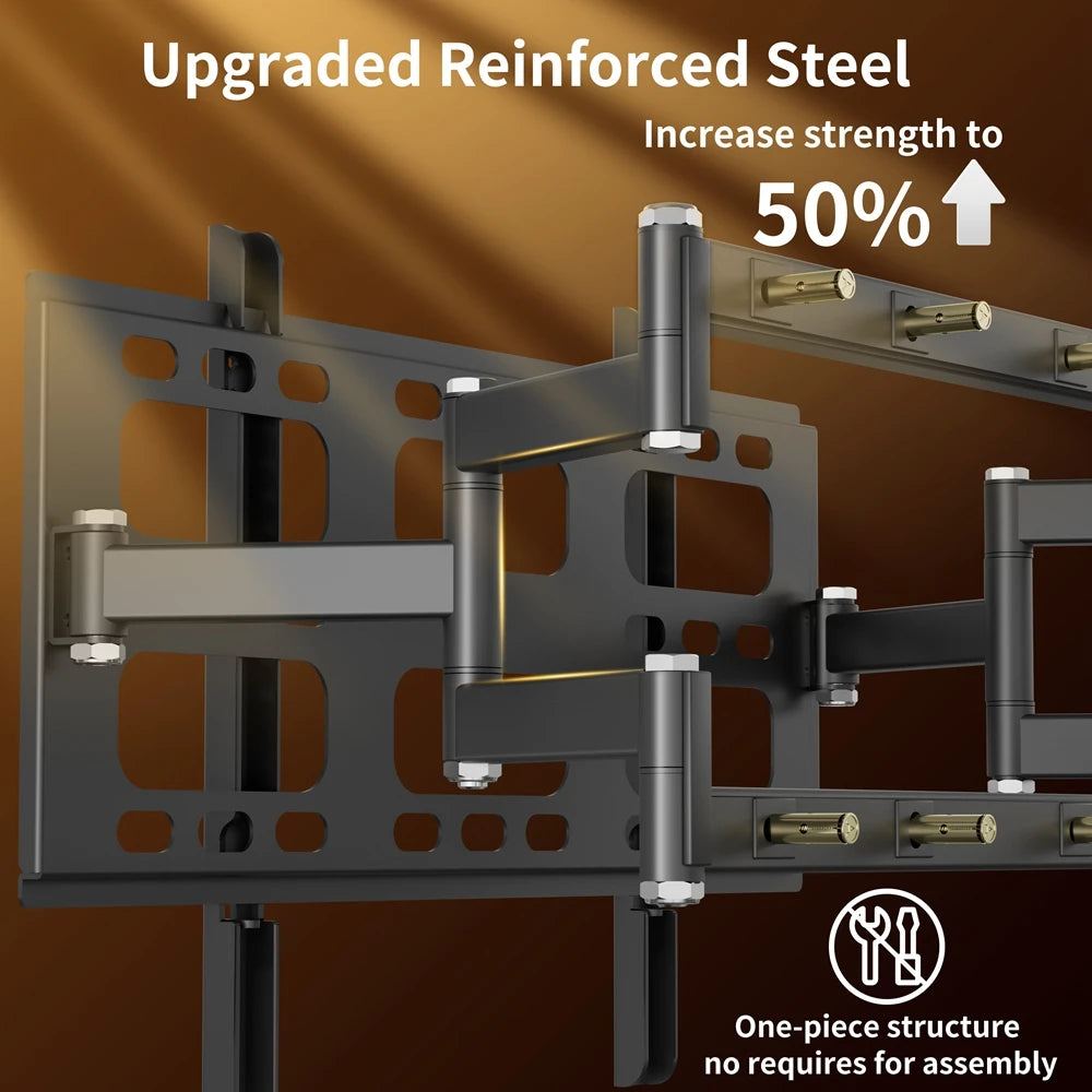 Full Motion Articulating TV Wall Mount for 40-85 Inch Screens