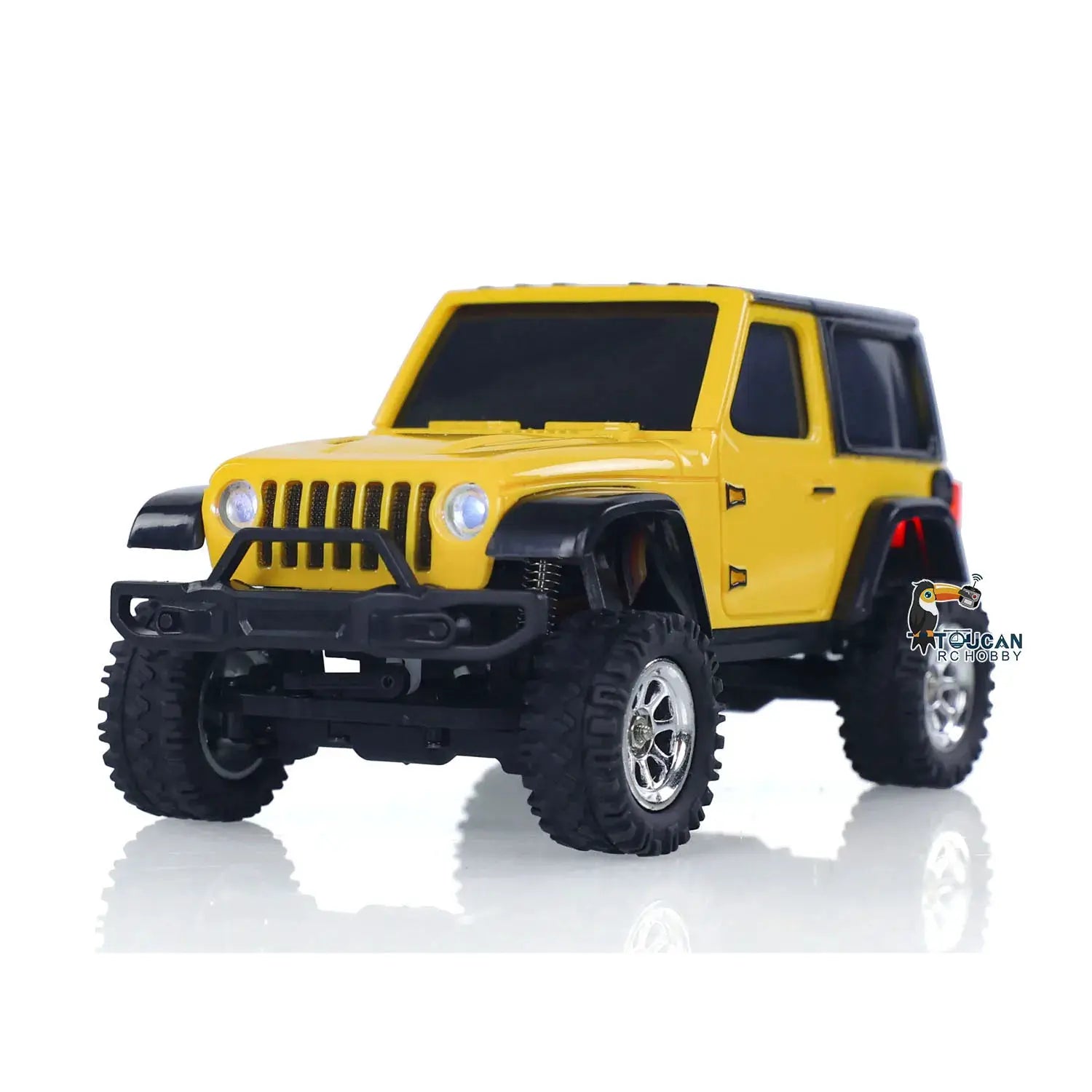 2.4G 1/36 Mini RC Rock Crawler 4WD Off-Road Car RTR Hobby Grade Remote Control Toy for Kids Adults Collectible Model by Beastly Survival Outlet