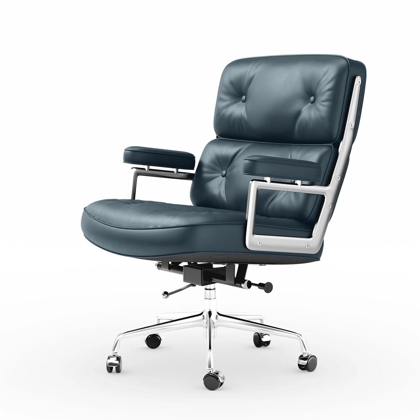 Executive Leather Chair With Thick Back Ergonomic Swivel Pro