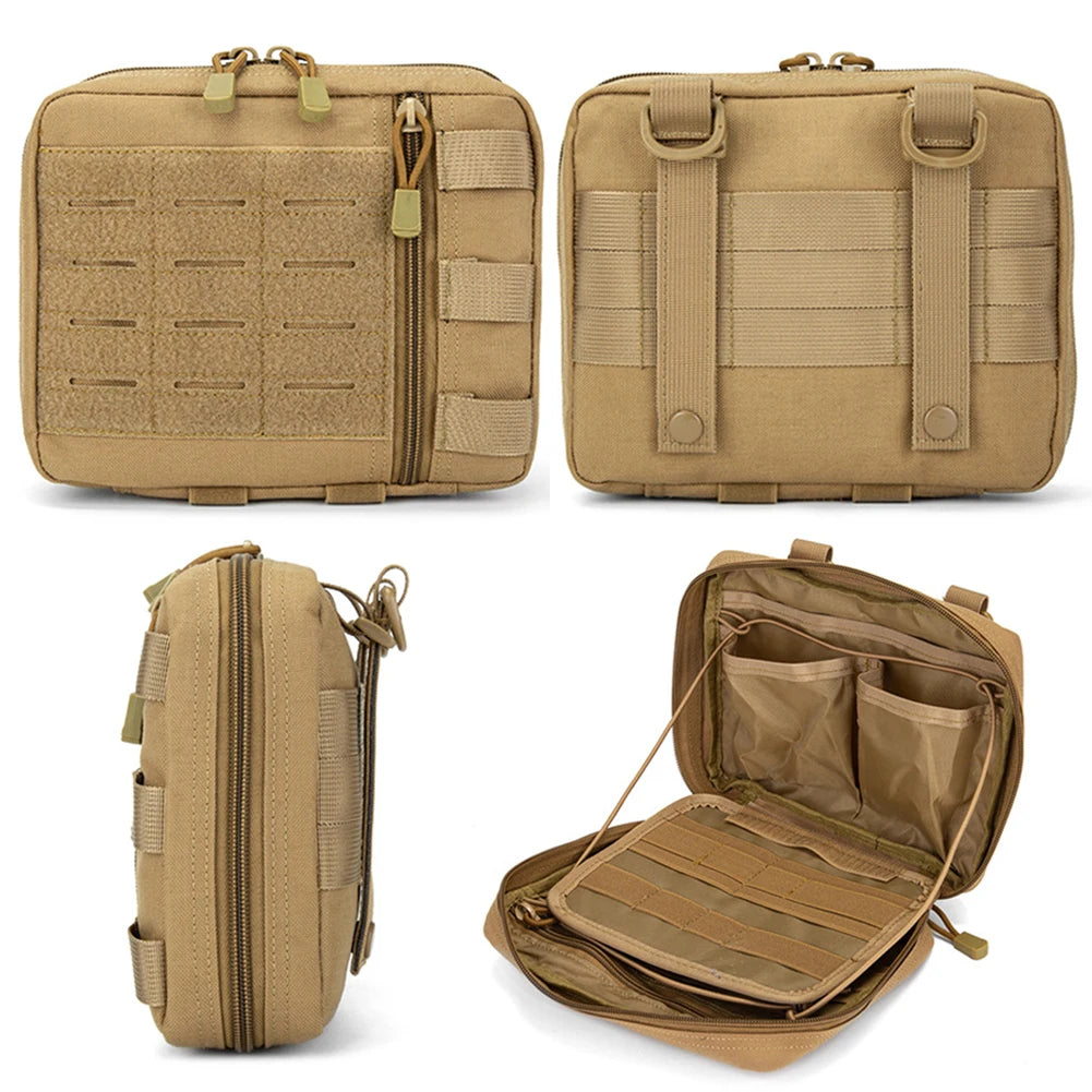 Edc Organizer Pouch Multi Pocket Emergency Survival Pack Kit