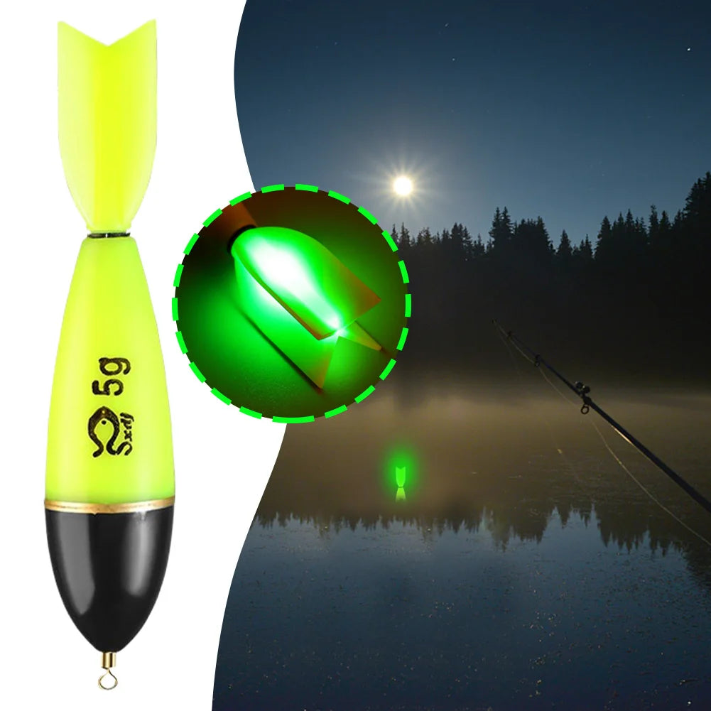 Night Fishing Light Up Bobbers For Sea Ocean Rock Fishing
