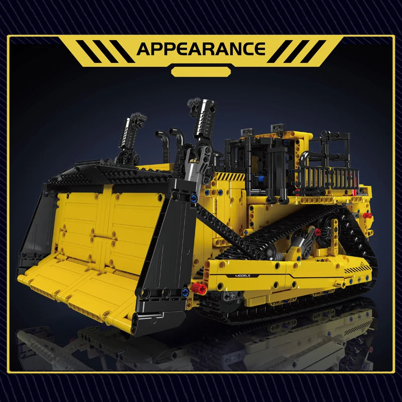 Mould King 15084 RC Bulldozer Building Block Set Gift