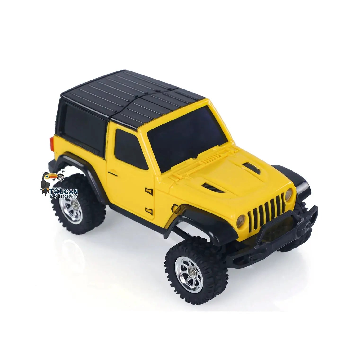 2.4G 1/36 Mini RC Rock Crawler 4WD Off-Road Car RTR Hobby Grade Remote Control Toy for Kids Adults Collectible Model by Beastly Survival Outlet