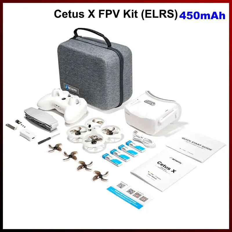 BETAFPV Cetus X FPV Kit Racing Drone 3 Radio Transmitter VR03 FPV Goggles C04 RC Quadcopter Mini Drone Toys as Gift by Beastly Survival Outlet