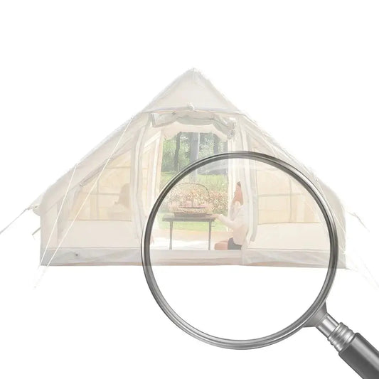 Inflatable Tent with Hand Pump Portable Glamping Tent Breathable Air Family Tunnel Tent Oxford Fabric for 4-6 People by Beastly Survival Outlet