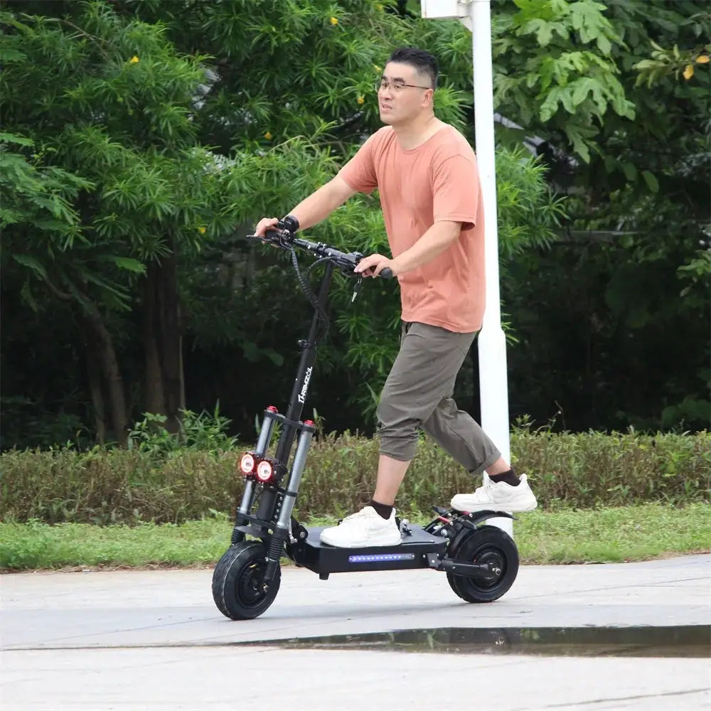 Poland USA S3-11 dualtron elektroroller Range 100-120KM Foldable Electric Scooters Adult 6000w 11 inch Offroad Tire e scooter by Beastly Survival Outlet