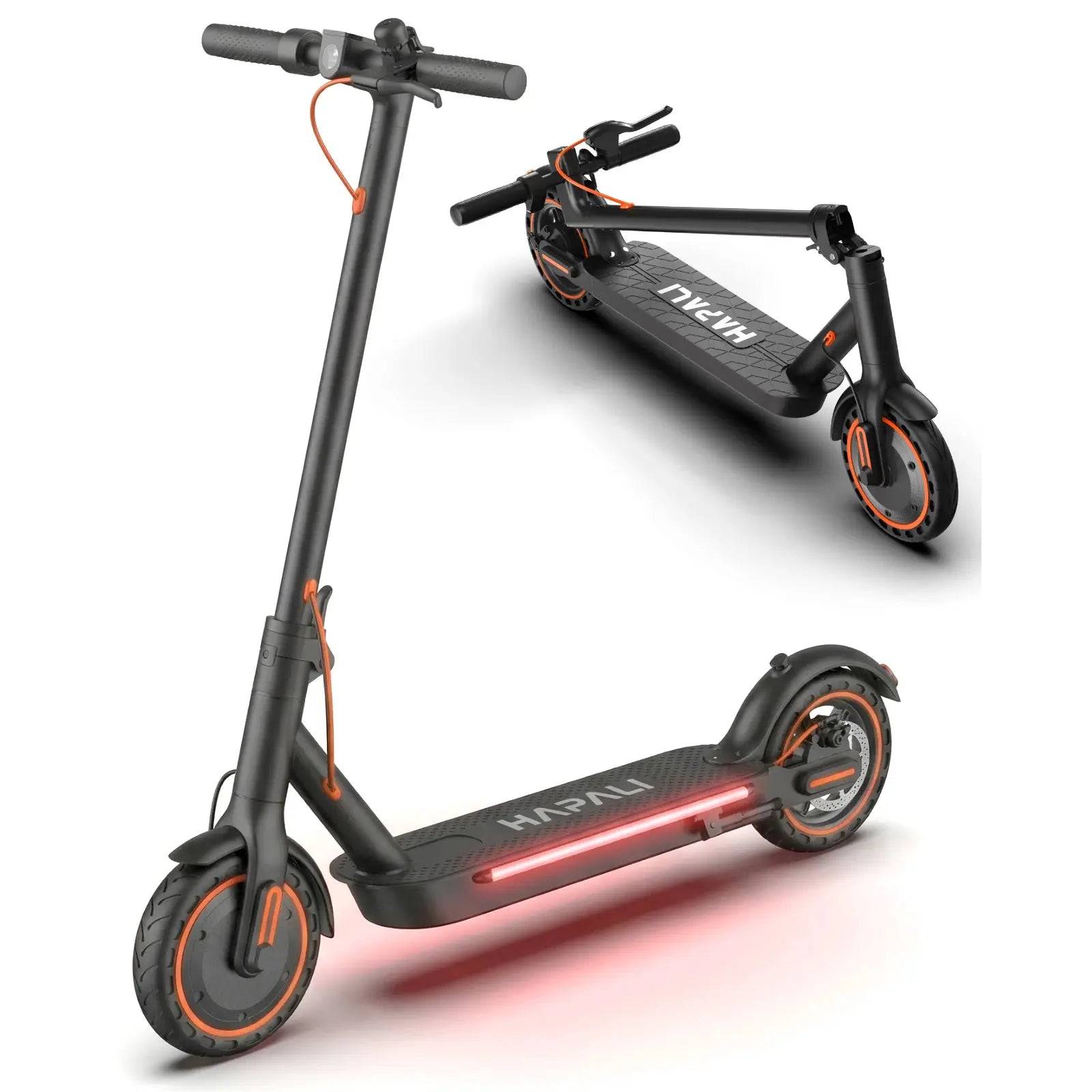 Electric Scooters for Adults,19 MPH 19 Miles Folding E-Scooter Built-in Side Lights, 550W Motor by Beastly Survival Outlet