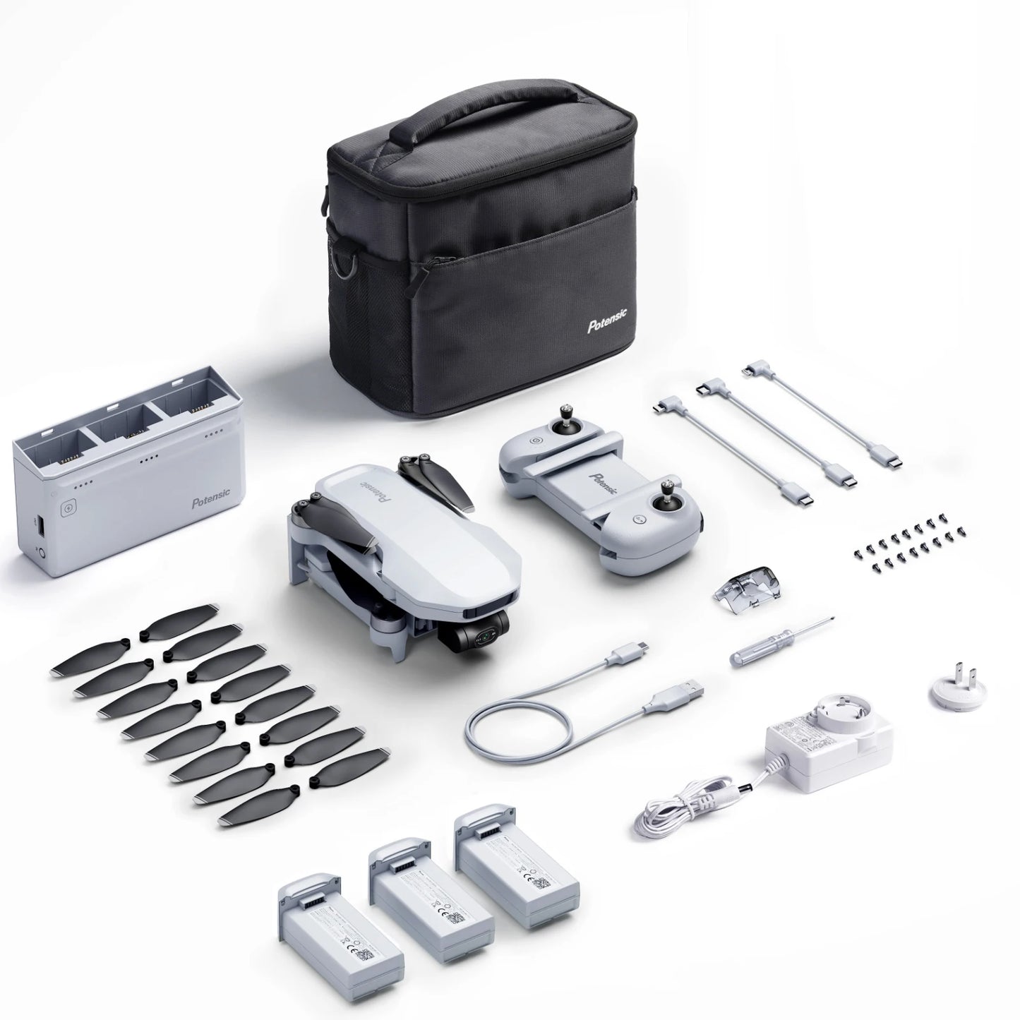 Potensic Atom 3 Axis Gimbal 4K GPS Drone Under 249G 6 KM