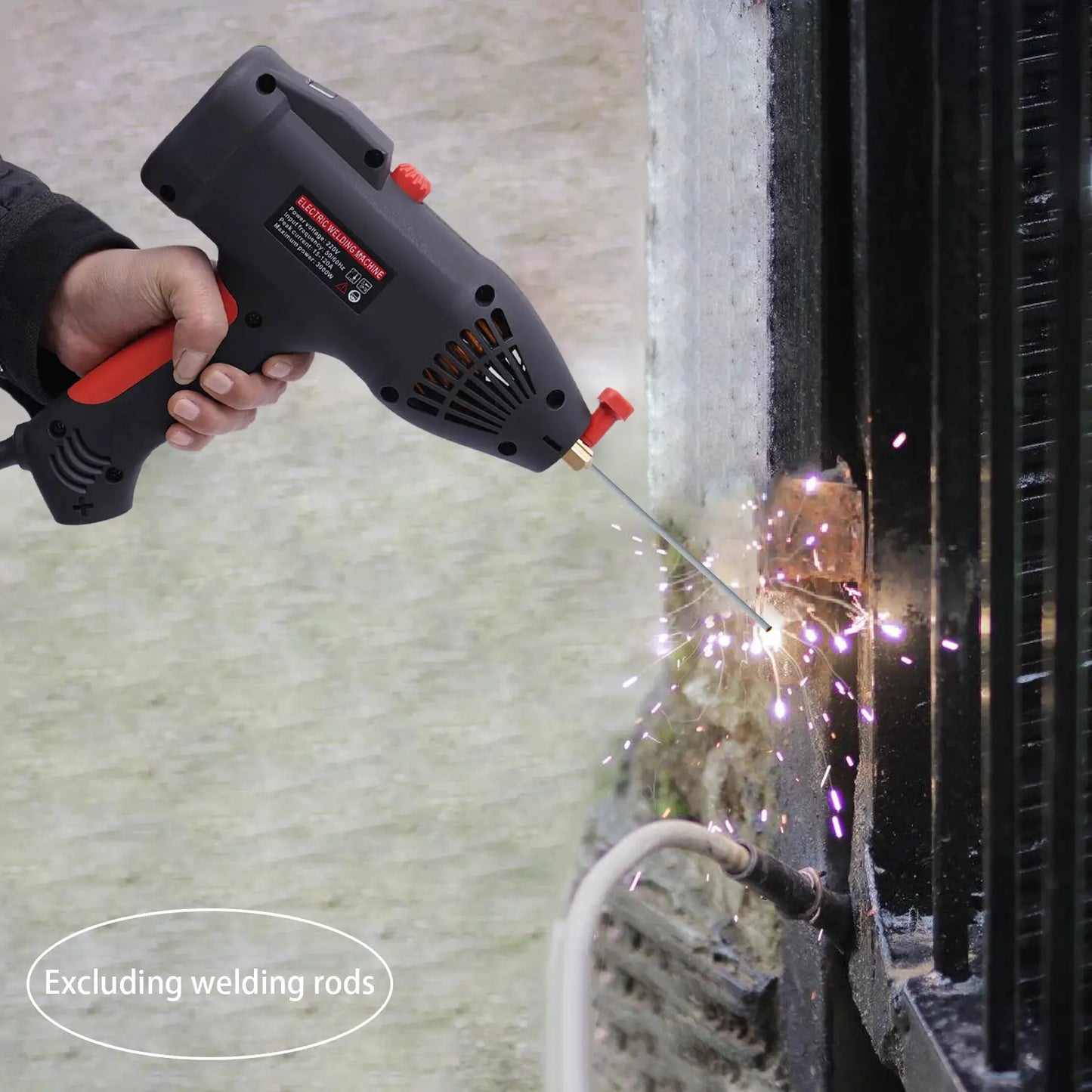 3000W One-Hand Portable Handheld Intelligent Electric Welding Machine Mini For Iron Steel by Beastly Survival Outlet