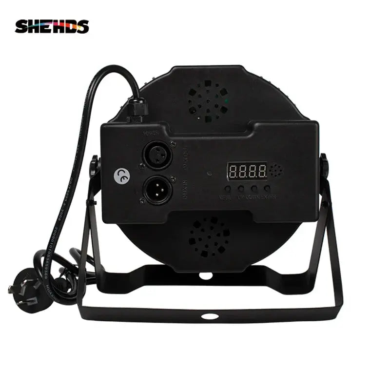 SHEHDS 1pcs LED 7x12W Par Light 7x18W RGBWA+UV Moving Head Light Wash DMX 512 DJ Dicso Nightclub Party Christmas Audience by Beastly Survival Outlet