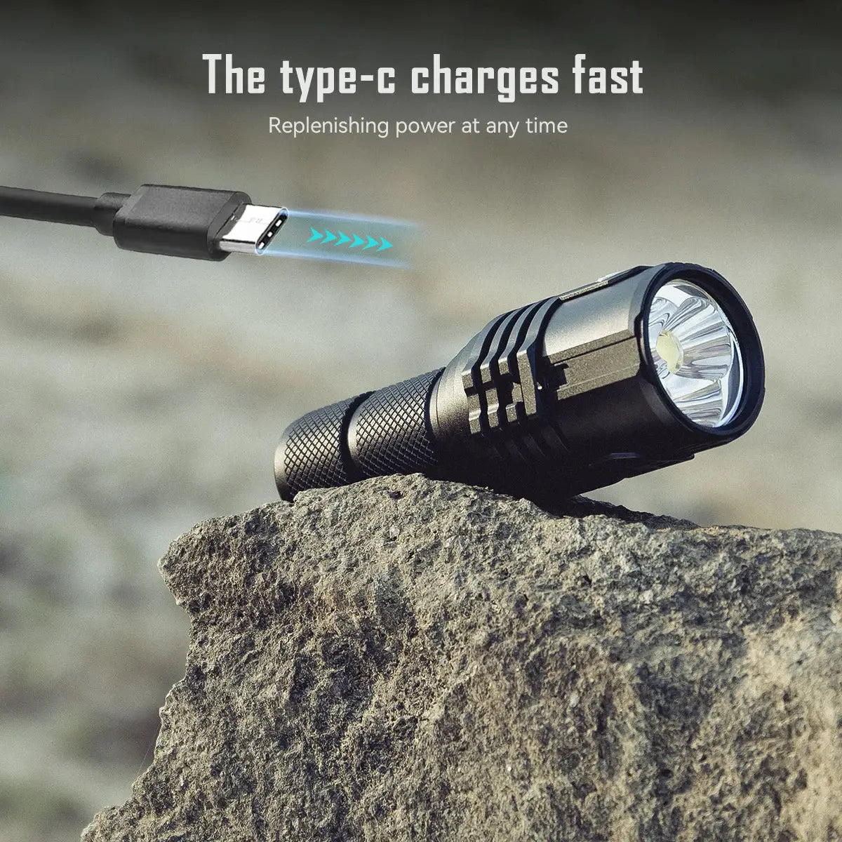 IMALENT MS03 EDC Flashlight 13000 Lumens Rechargeable Handheld Torch for Adventure Mountain Climbing Outdoor Exploration by Beastly Survival Outlet