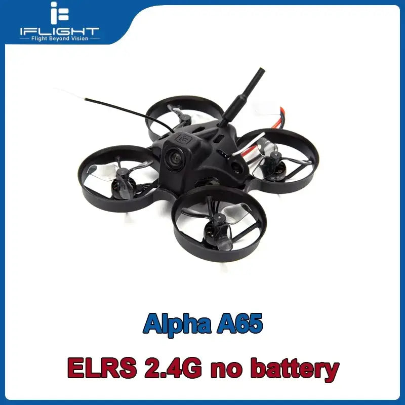 iFlight Alpha A65 Analog Tinywhoop BNF BLITZ F411 1S Whoop AIO 31MMX3 Propellers 24.5g lightweight Mini FPV Drone for Beginners by Beastly Survival Outlet