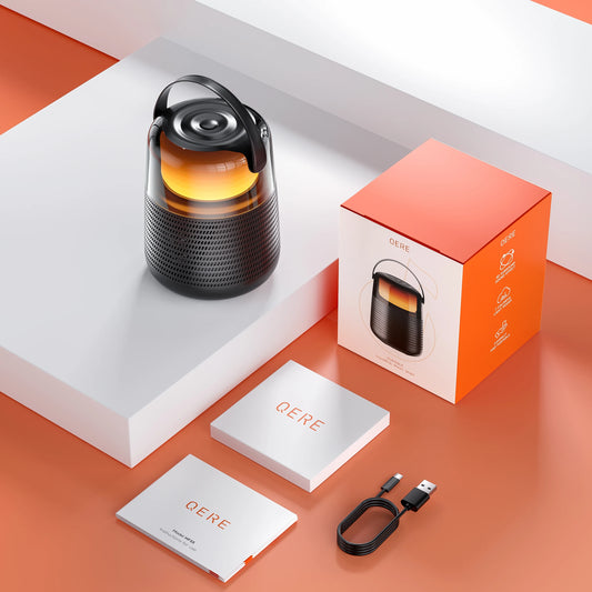 QERE HF55 Bluetooth Speaker HiRes Wireless 20W IPX5 Portable