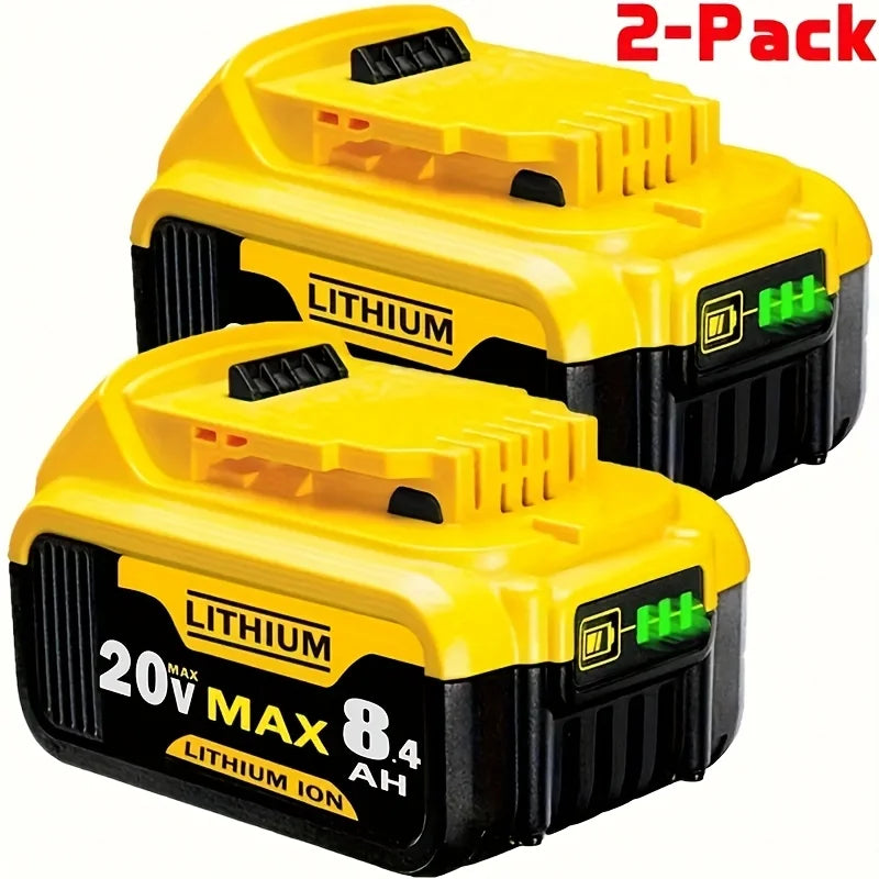 Replace DeWei 20V 8.4Ah Lithium Battery For Hand Drill Tools