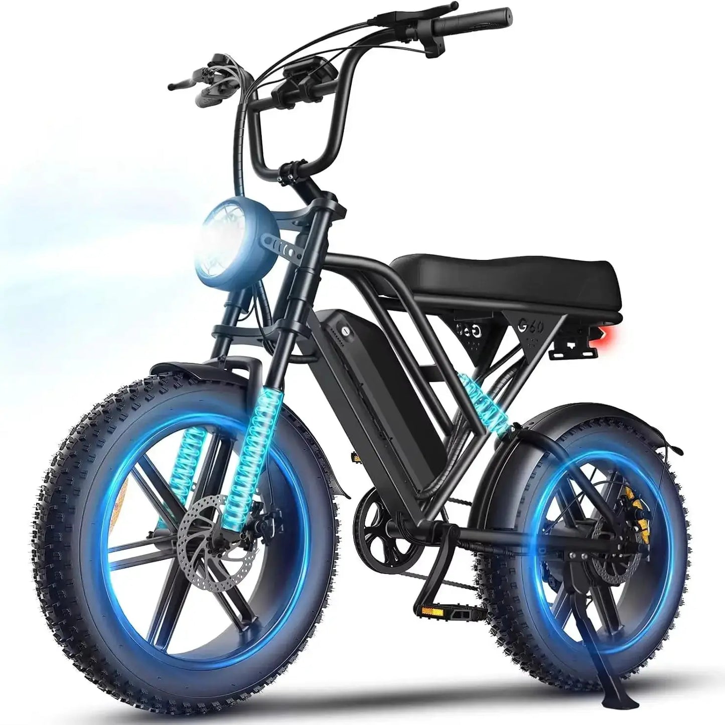 Adults Electric Dirt Bike 1500W Motor 30 MPH High-Speed E-Bike 48V 15AH Battery Off-Road E-Motorcycle for Electric Bicycle by Beastly Survival Outlet
