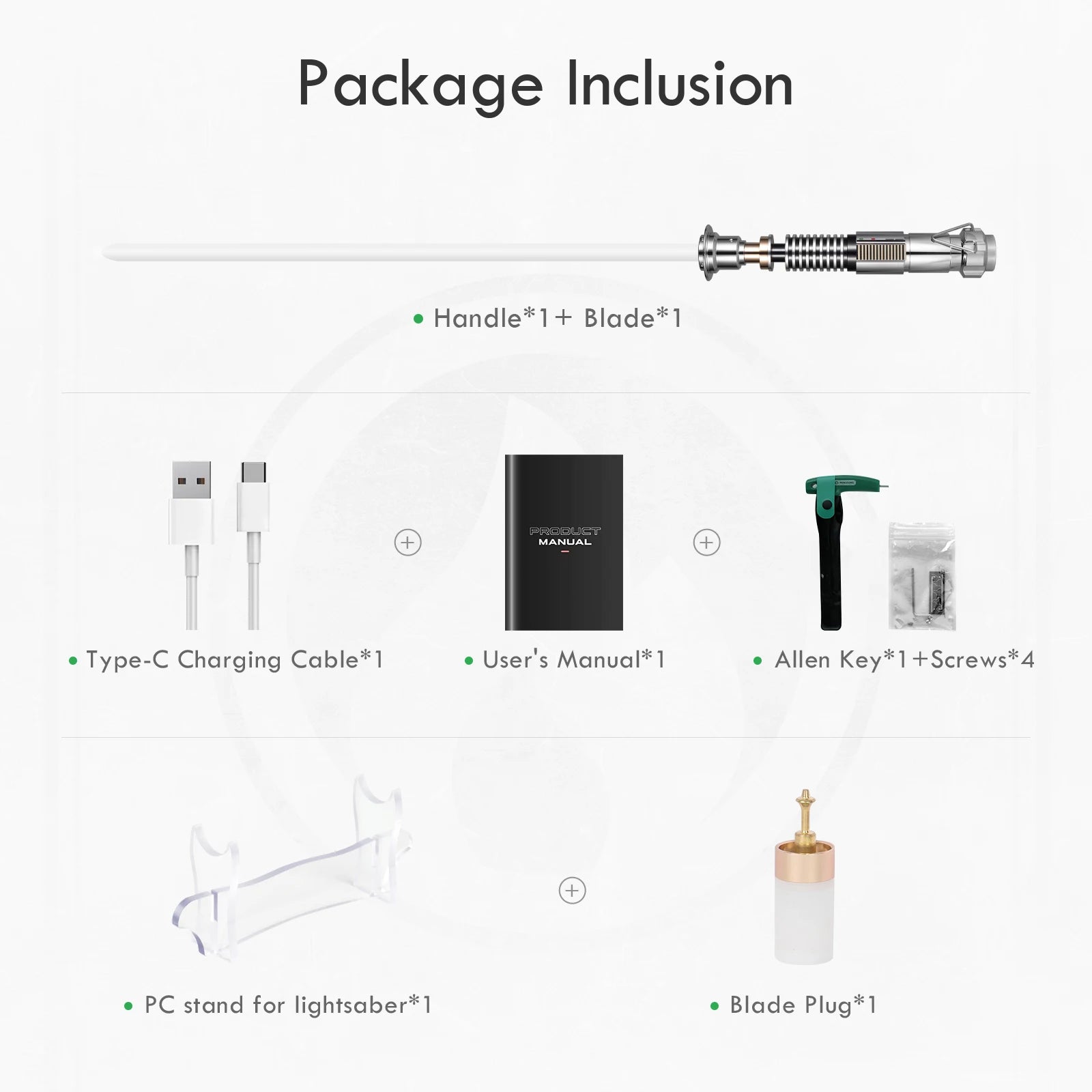 Luke Skywalker Lightsaber Replica EP8 With Control Box Kit XL by Beastly Survival Outlet