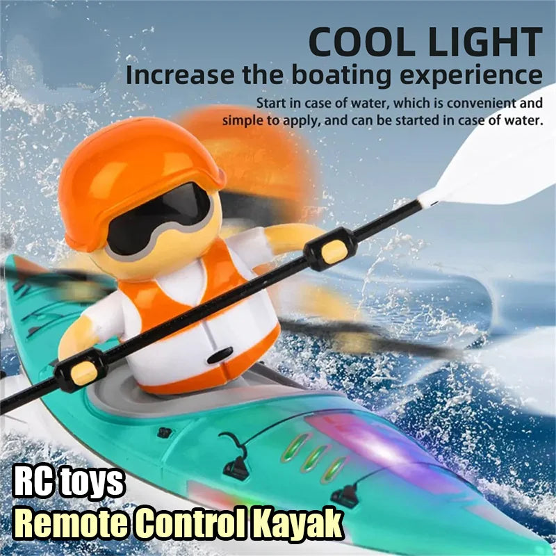 RC Boat Racing Remote Control Speedboat for Kids Outdoor Fun