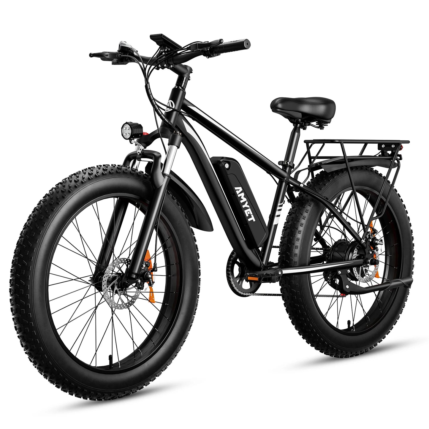 AMYET Electric Bike EB26 1500W 48V Fat Tire Mountain Bicycle