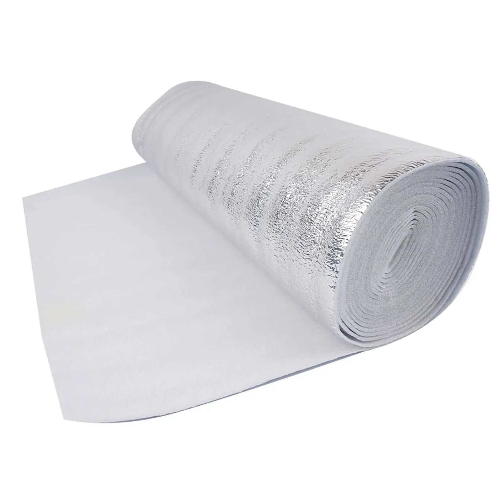 5/10m PET Aluminized Film Radiator Reflective Film Wall Thermal Insulation Reflective Film Aluminum Foil Thermal Insulation Film by Beastly Survival Outlet