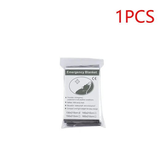 30-1PCS Emergency Rescue Blanket Outdoor Survive First Aid survival blanket Military Rescue Kit Rescue Foil Thermal Blanket by Beastly Survival Outlet