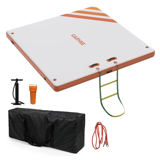 Inflatable Floating Dock Swim Platform to Lakeside and Shore