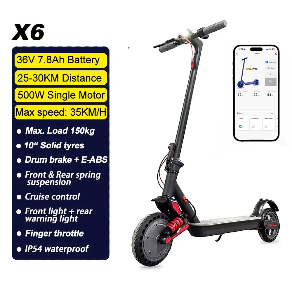 75kmh Dual Motor 3200W Foldable Electric Scooter Fat Tires 2 by Beastly Survival Outlet