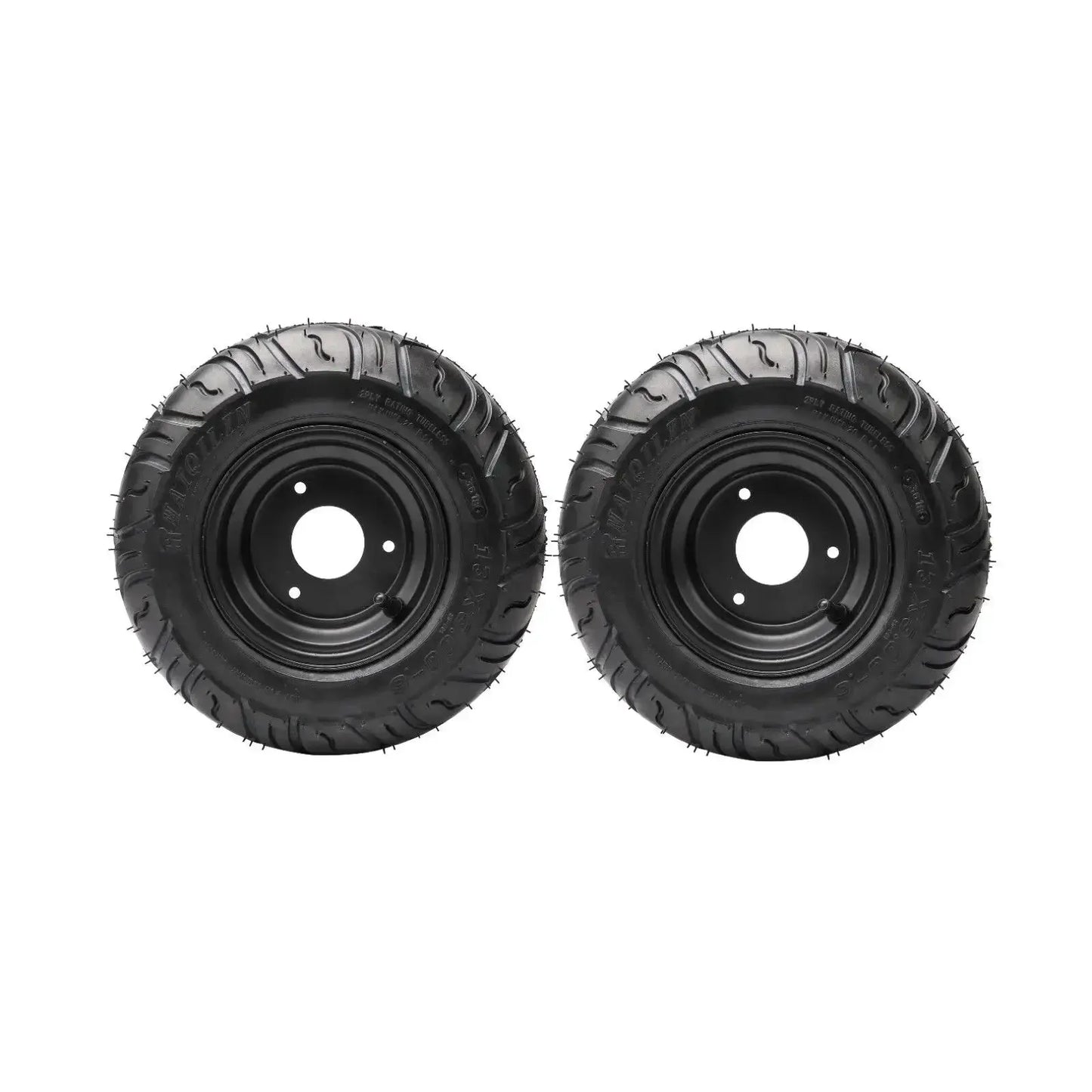 Not a Whole Set 740mm Rear Axle or Steering Wheel /Hub/6-inch Tyres for 110cc Go Kart Golf Cart Scooters Quad Bike ATV Parts by Beastly Survival Outlet