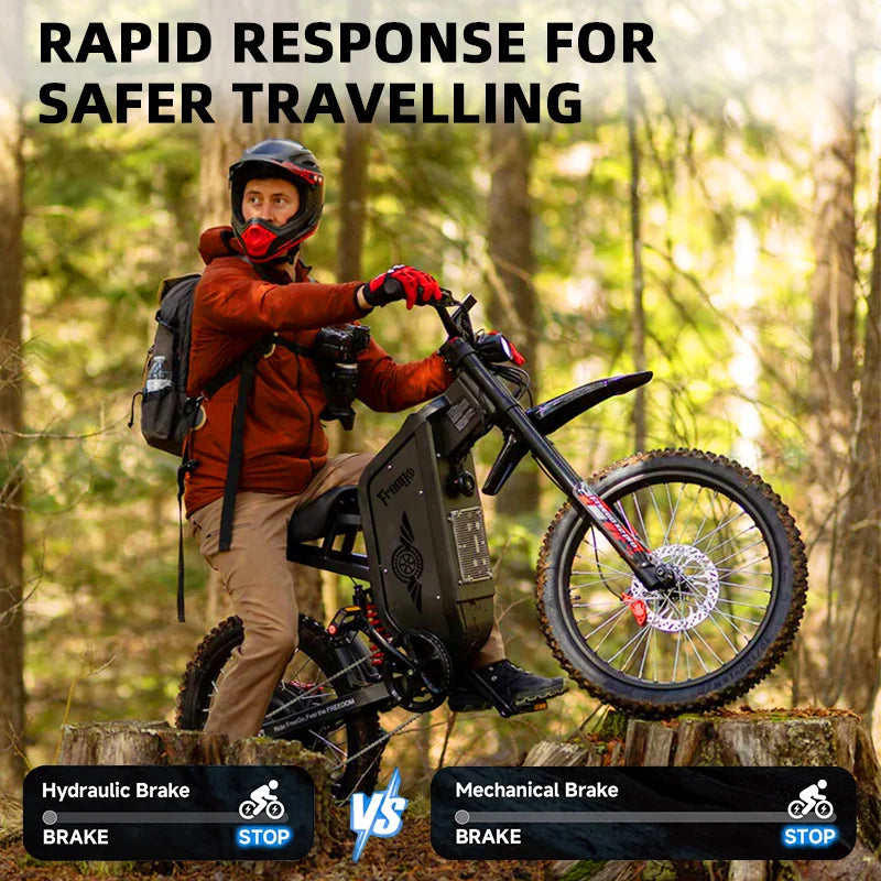 Freego X2 Pro Electric Ebike 6000W Peak 60V 30Ah Off Road