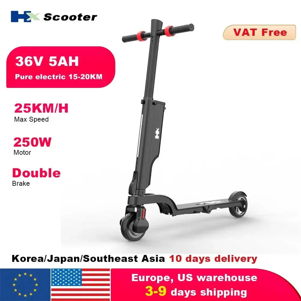 HX X6 Electric Scooter Foldable 350W 25KMH For Adults UrbanX by Beastly Survival Outlet