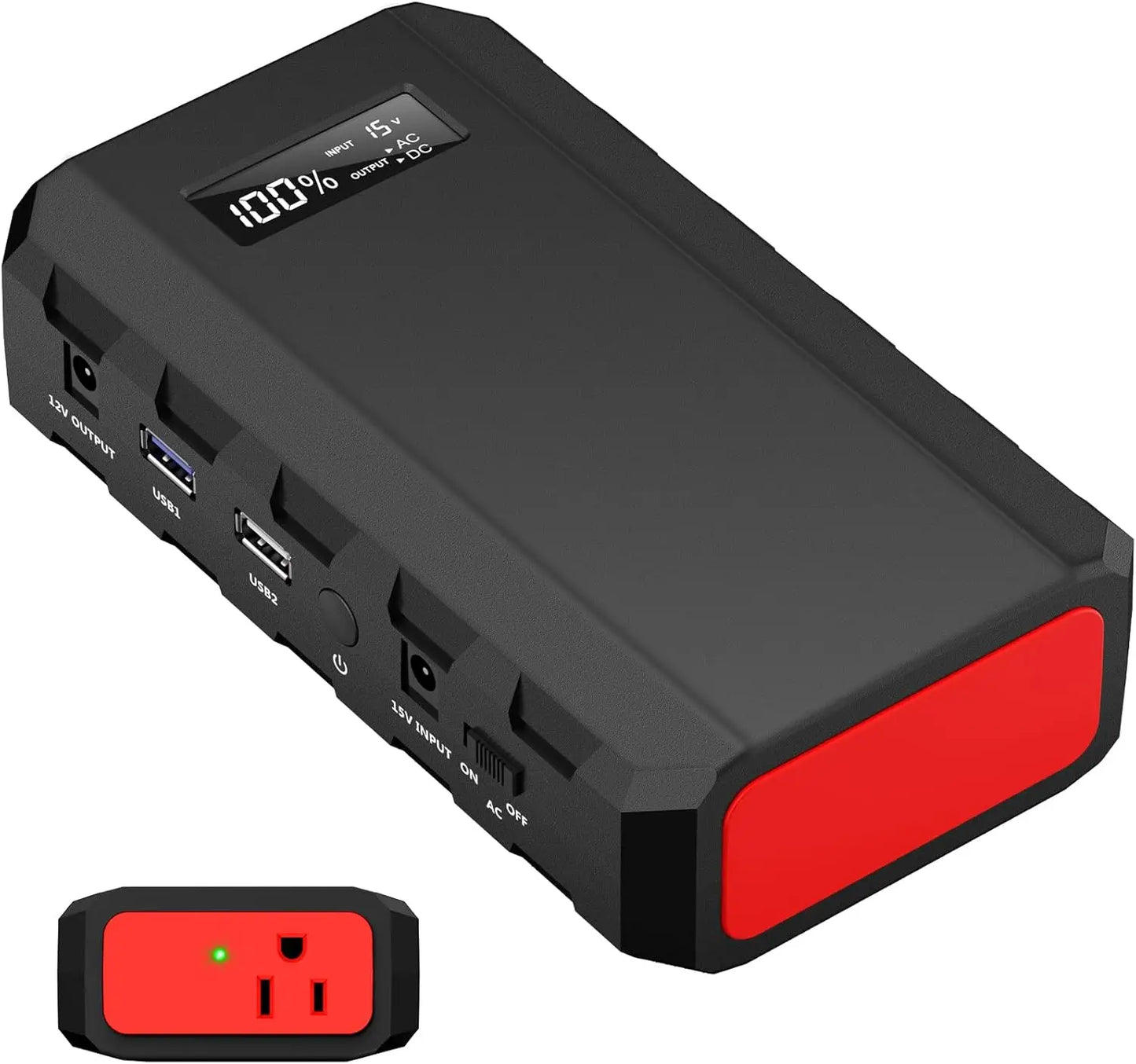 Powkey 88Wh Portable Power Station 24000mAh for Camping