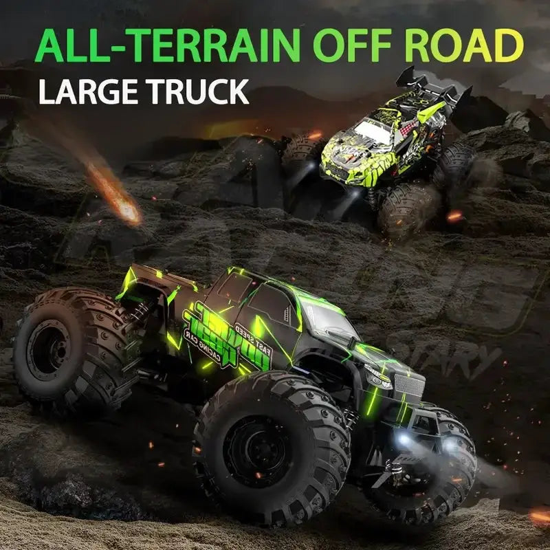 1 18 Scale RC Monster Truck High Speed Off Road Vehicle Plus by Beastly Survival Outlet