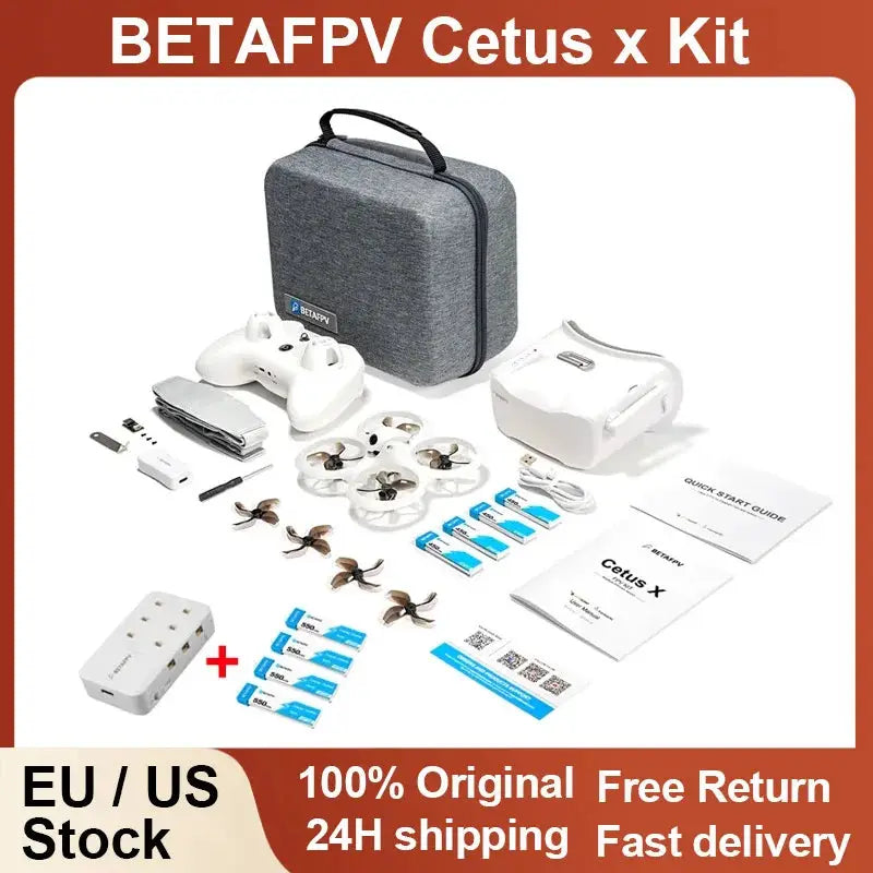 BETAFPV Cetus X FPV Kit Racing Drone 3 Radio Transmitter VR03 FPV Goggles C04 RC Quadcopter Mini Drone Toys as Gift by Beastly Survival Outlet