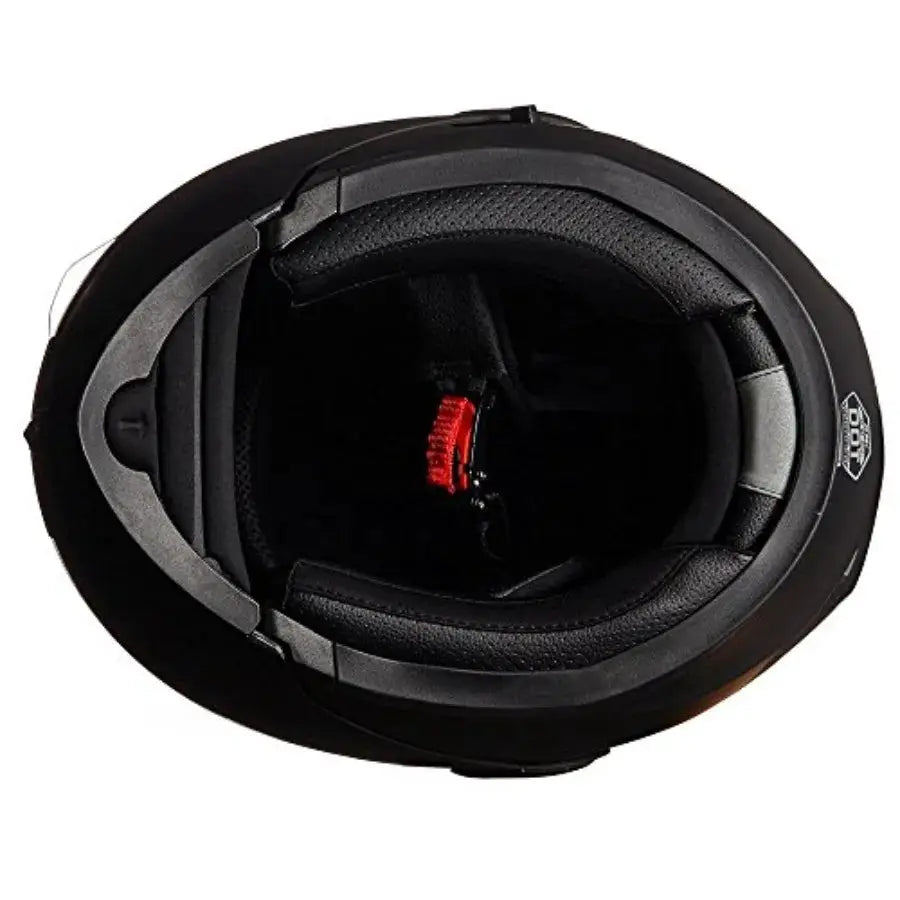 Motorcycle Dual Visor Flip-up Modular Full Face Helmet DOT Model 902/902L for urban riding polycarbonate shell matte black fini by Beastly Survival Outlet