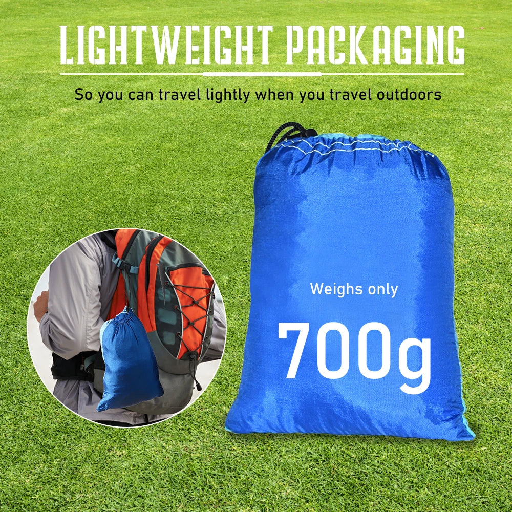 Camping Hammock With Mosquito Net 260 by 140cm Portable Camp