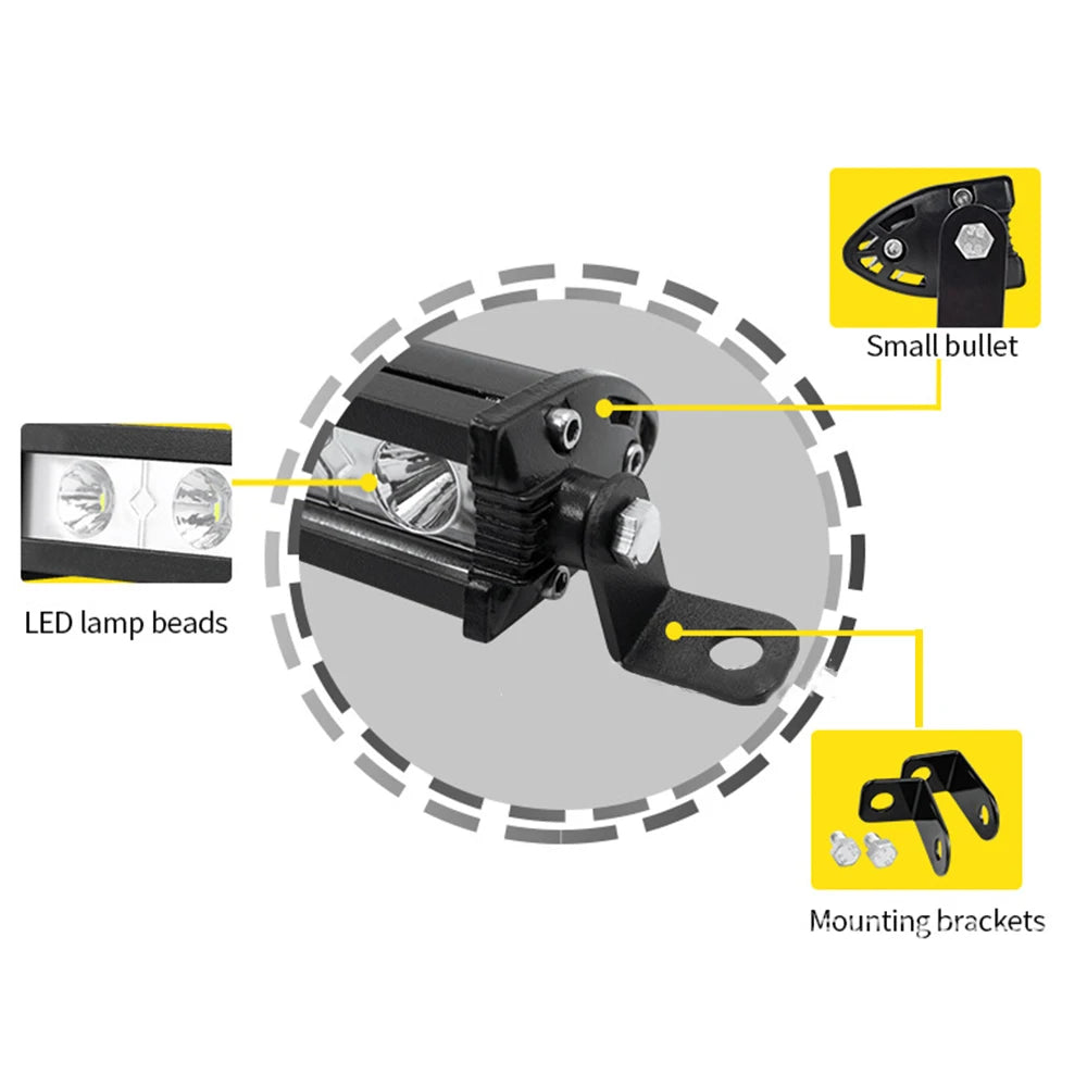 Super Slim LED Light Bar for Tractor Offroad Truck 78W 120W 156W