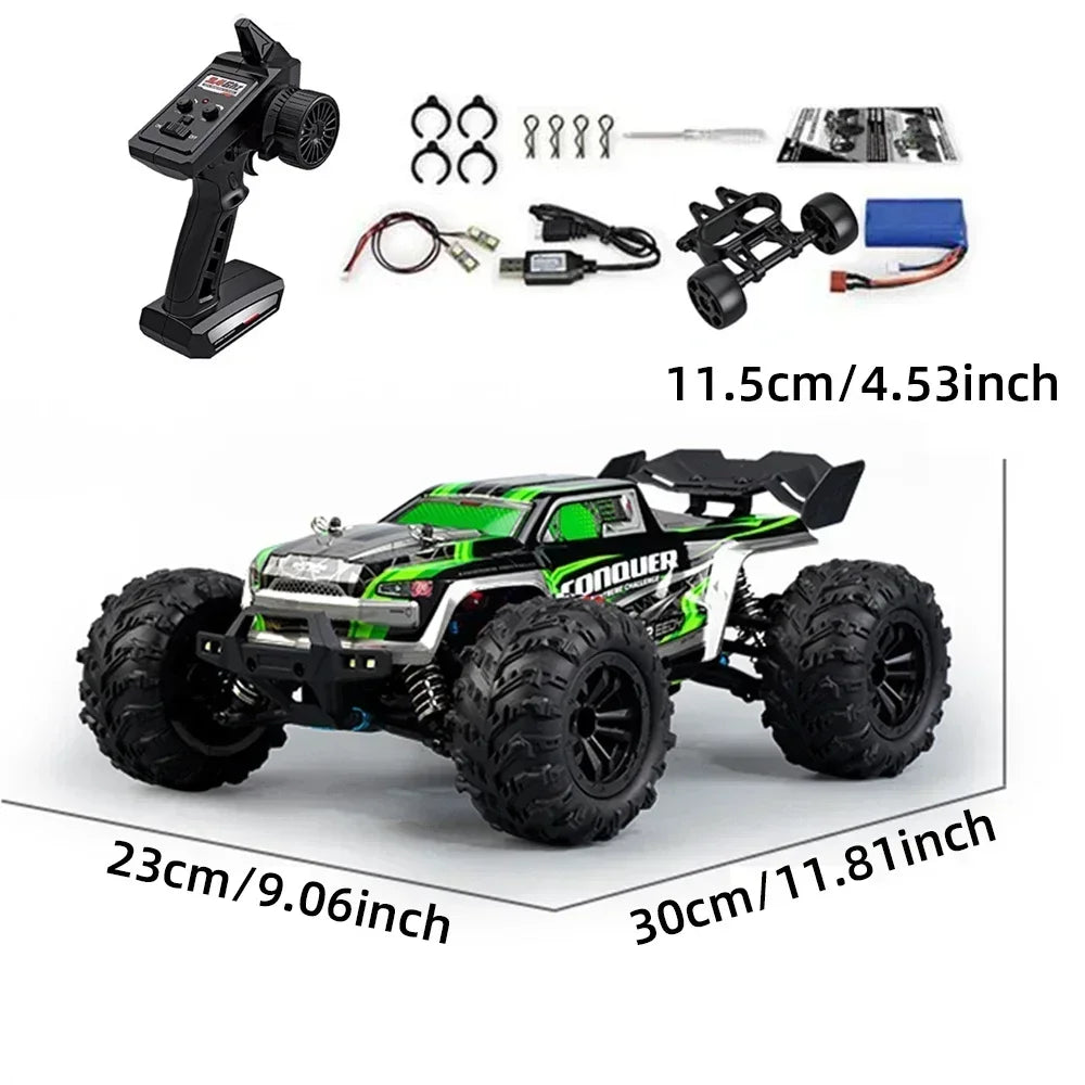 WLtoys 1 To 16 Scale Large RC Car 50kmh High Speed 4WD Truck