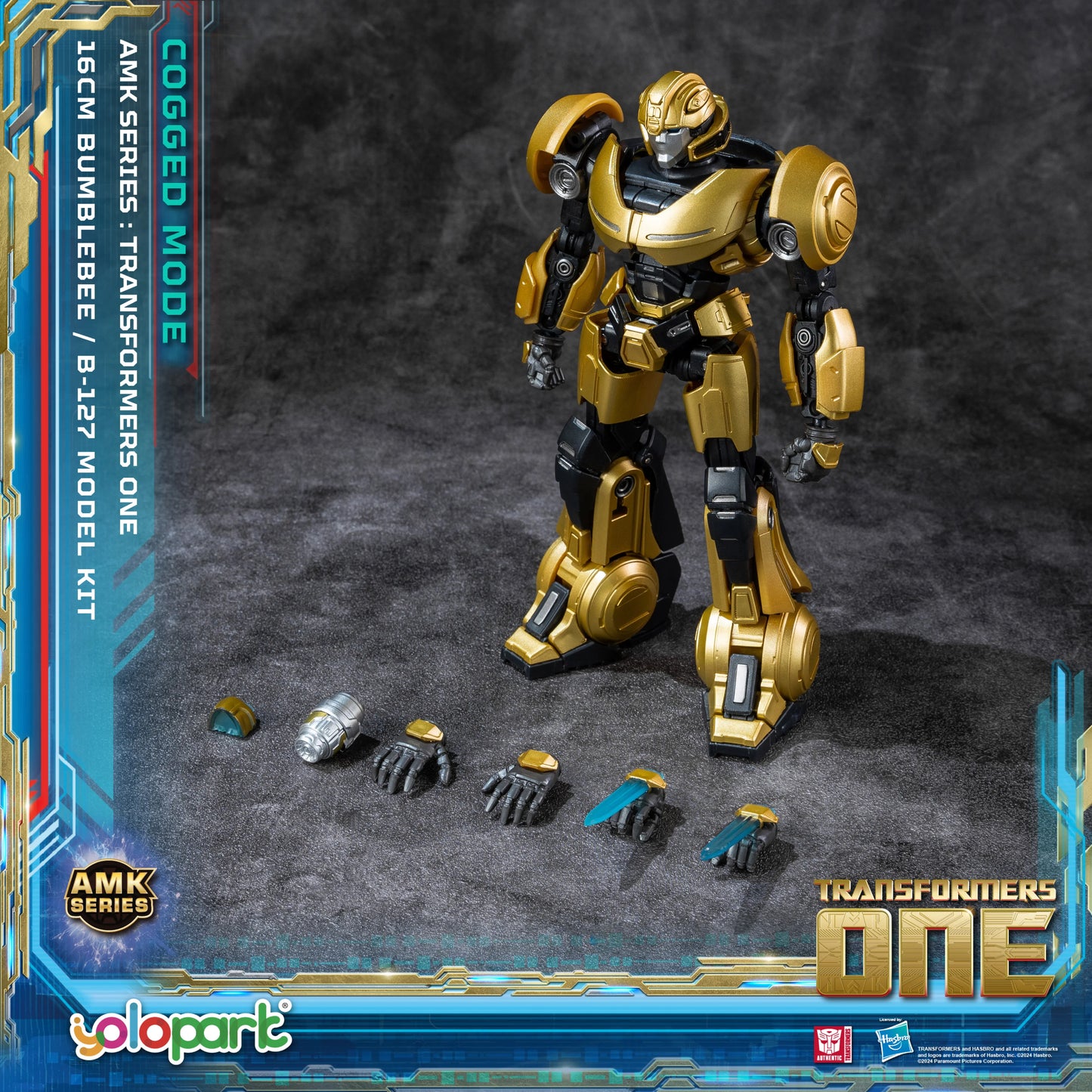 Yolopark Bumblebee Transformers Toy 6.3 Inch Action Figure