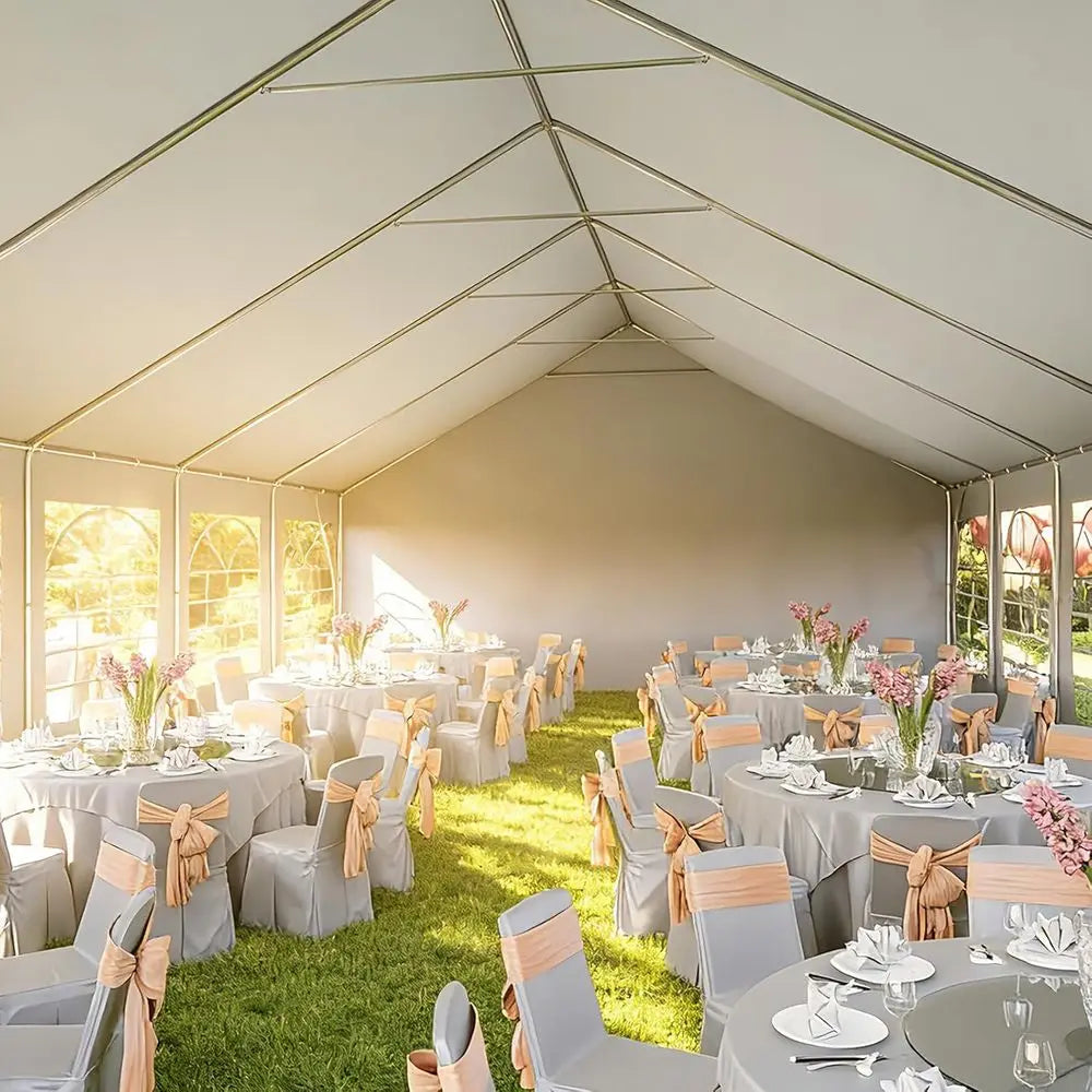 20x40 Waterproof Party Tent With Removable Sidewalls Door XL