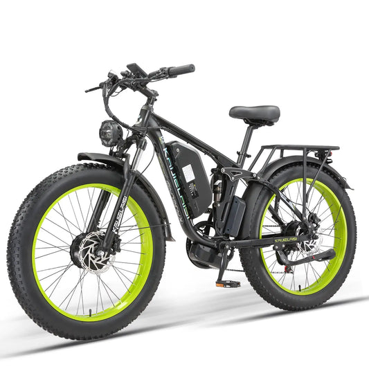 Electric Fat Bike 3000W Dual Motor 52V 26Ah Hydraulic Brakes by Beastly Survival Outlet