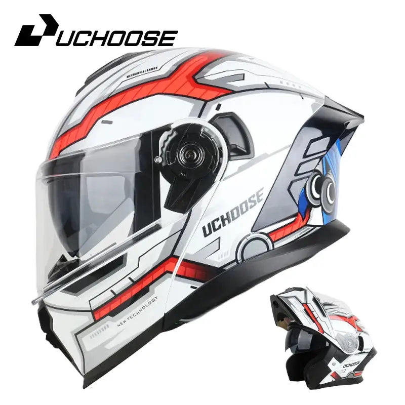 Modular Flip Up Motorcycle Helmet Four Seasons For Men Women by Beastly Survival Outlet