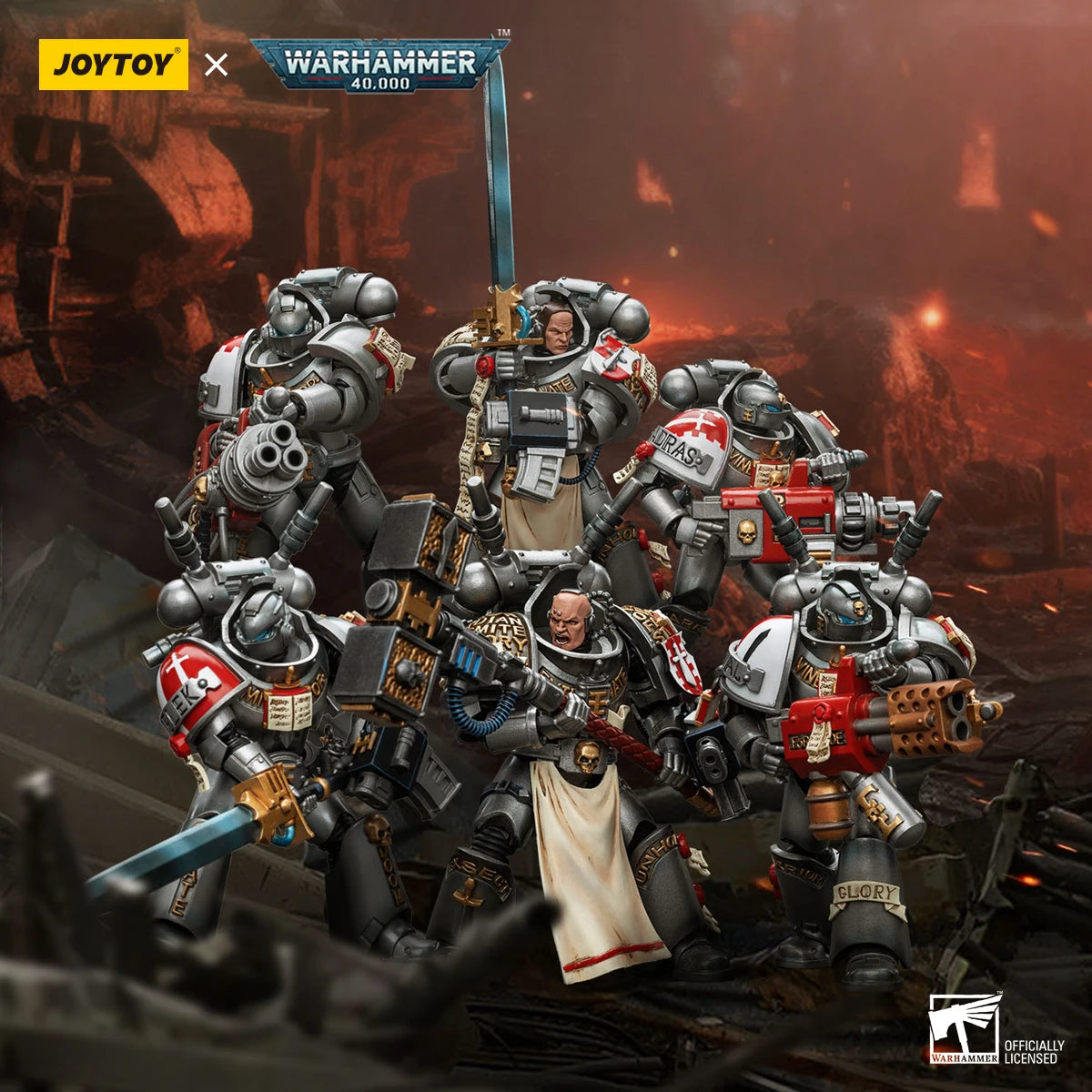 JoyToy Warhammer 40K Grey Knights Interceptor 12cm Figure