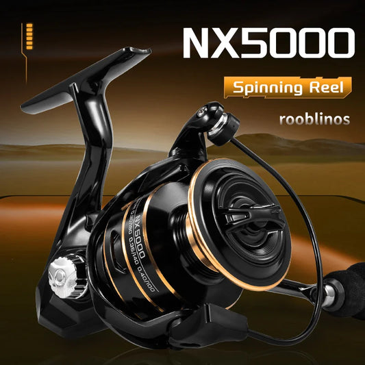 NX Spinning Fishing Reel 10kg Max Drag High Speedy Metal Cup
