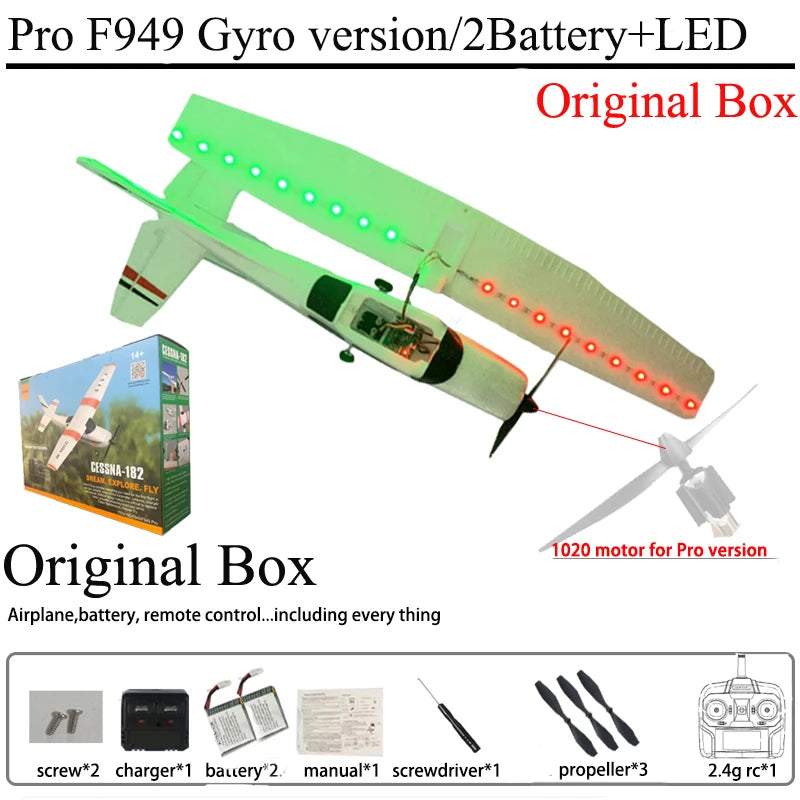 WLtoys F949S Gyro RC Airplane 3 Channel 24G Upgrade