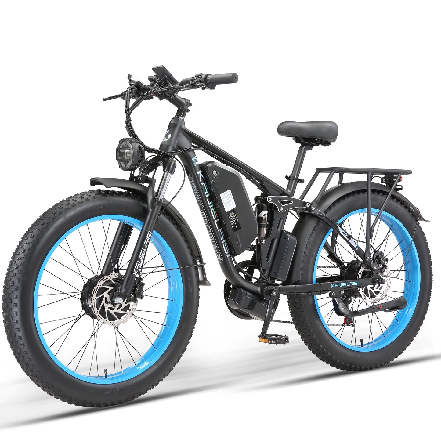 Electric Bike 3000W Dual Motor 52V 26AH Off-Road Fat Tire Bike