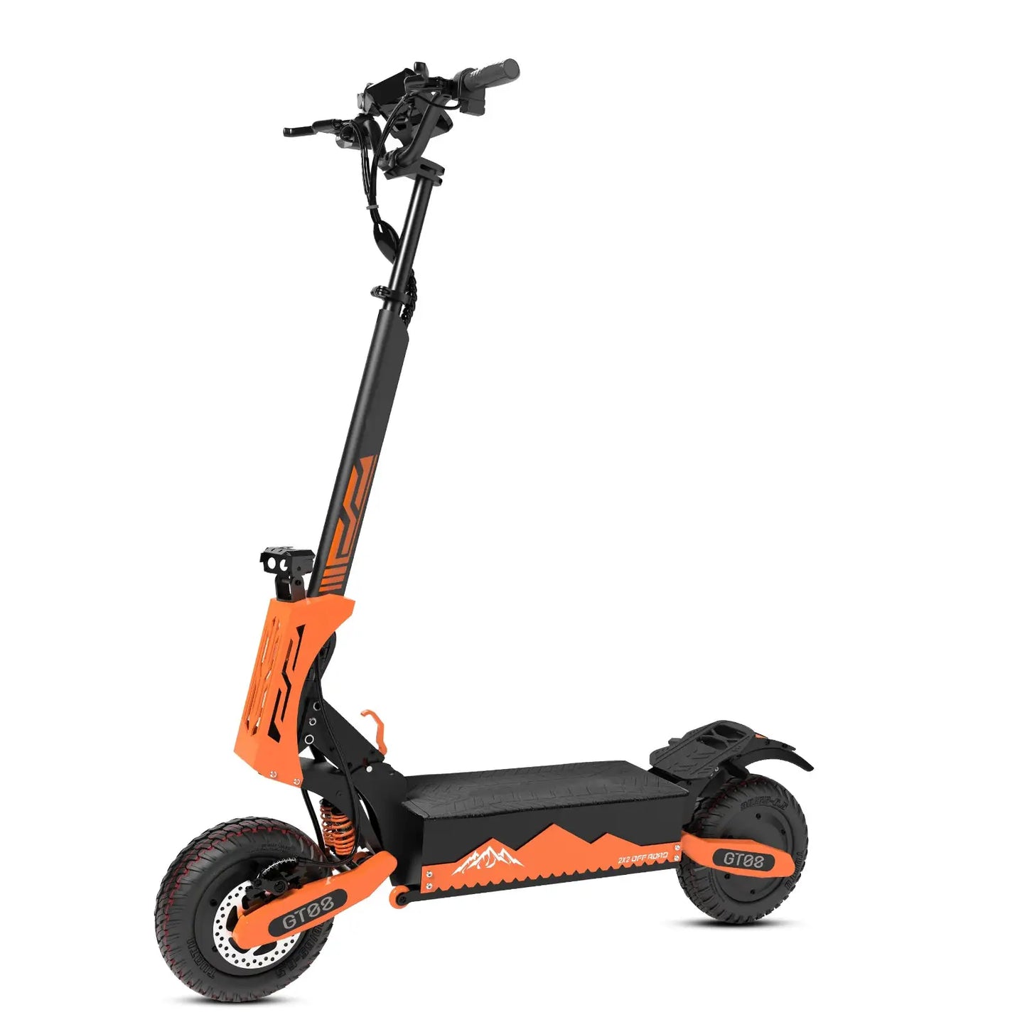 Arwibon 5600W Adult Electric Scooter Dual Motor Top Speed 46MPH, 60V27AH, 11-inch Off-Road Tires Sport Folding E-Scooter with Seat by Beastly Survival Outlet