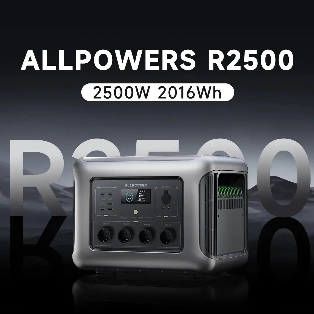 ALLPOWERS R2500 Portable Station 2016Wh LiFePO4 Battery Pack by Beastly Survival Outlet