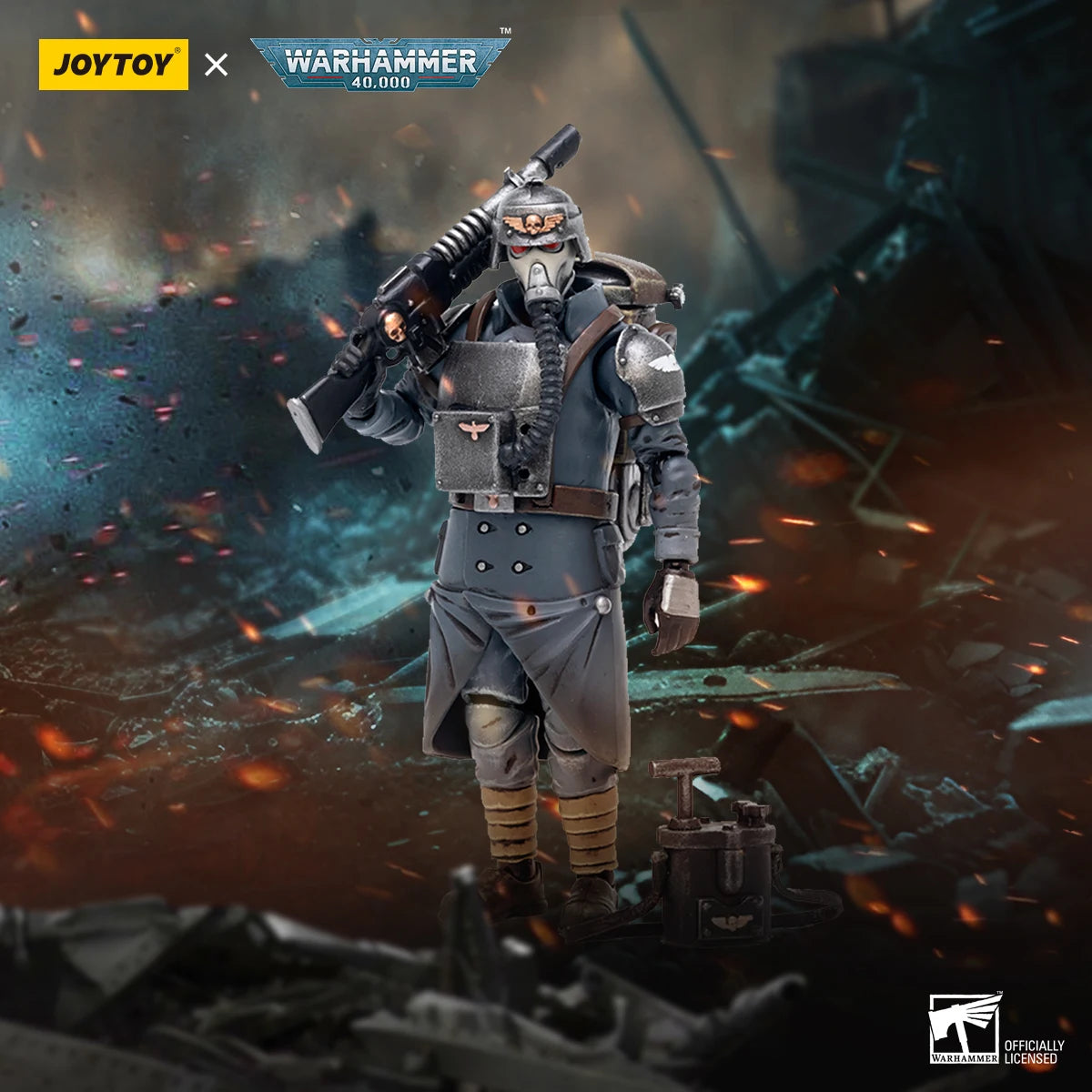 JOYTOY Warhammer 40K Astra Militarum Death Korps Action Figure